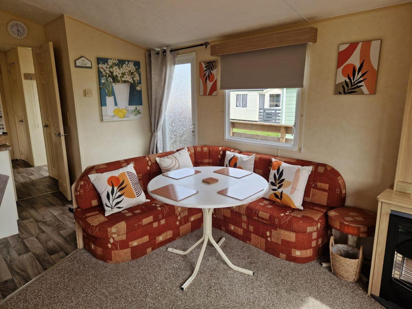 Lochview Retreat Caravan Balminnoch Exterior foto